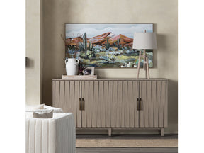 Butler Tan Four-Door Sideboard - Ornate Home