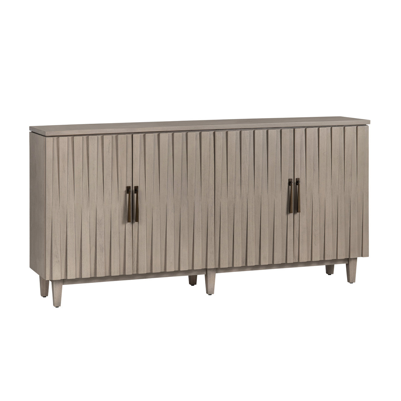 Butler Tan Four-Door Sideboard - Ornate Home