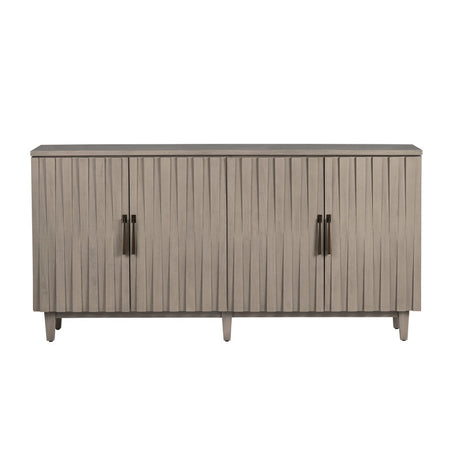 Butler Tan Four-Door Sideboard - Ornate Home