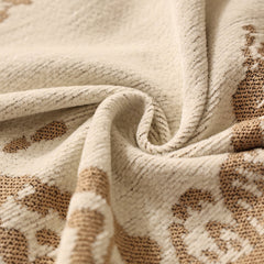 Butterfly Jacquard Soft Couch Blankets Cover for Couch Reversible Modern Sofa Slipcover Throw Covers - Ornate Home