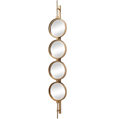 Button Gold Mirror - Ornate Home