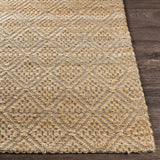 Buwoi Hand Woven Tan Jute Rug - Clearance - Ornate Home