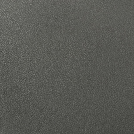 Buxton Graphite Top Grain Leather Upholstered Loveseat - Ornate Home