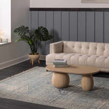 Byers Handmade Cotton-blend Aqua Rug - Ornate Home