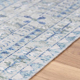 Byers Handmade Cotton-blend Aqua Rug - Ornate Home