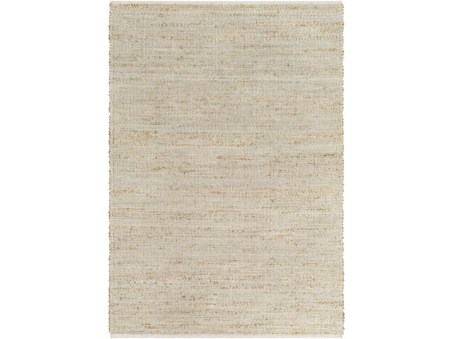 Byrne Beige & Green Jute Rug - Ornate Home
