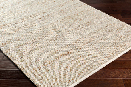 Byrne Beige & Green Jute Rug - Ornate Home