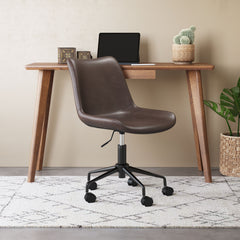 Byron Brown Office Chair - Ornate Home