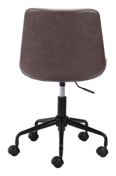 Byron Brown Office Chair - Ornate Home