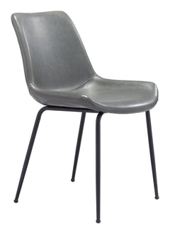 Byron Gray Dining Chair (Set of 2) - Ornate Home