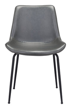 Byron Gray Dining Chair (Set of 2) - Ornate Home