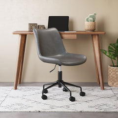 Byron Gray Office Chair - Ornate Home