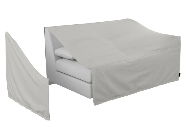 Avanni Light Grey Outdoor Left Side Panel Cover - Ornate Home