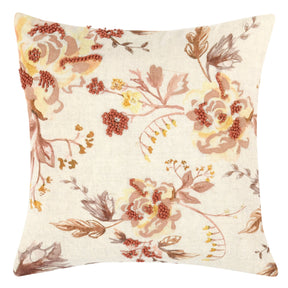 CA Amra Natural Clay Multi 20x20 Throw Pillow (Set of 2) - Ornate Home