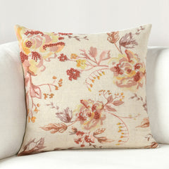 CA Amra Natural Clay Multi 20x20 Throw Pillow (Set of 2) - Ornate Home