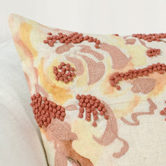 CA Amra Natural Clay Multi 20x20 Throw Pillow (Set of 2) - Ornate Home