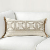 CA Baia Natural Multiple Sizes Throw Pillow - Ornate Home