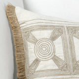 CA Baia Natural Multiple Sizes Throw Pillow - Ornate Home