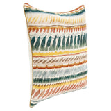 CA Cetara Blue Multi 22x22 Throw Pillow - Ornate Home