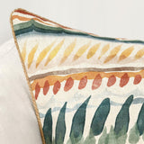 CA Cetara Blue Multi 22x22 Throw Pillow - Ornate Home