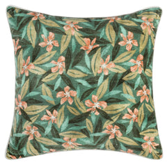 CA Lamia Green Multi 22x22 Throw Pillow (Set of 2) - Ornate Home