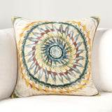 CA Mesta Blue Multi 20x20 Throw Pillow - Ornate Home
