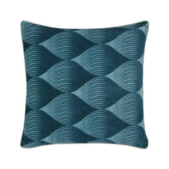 CA Scala Sea Glass Blue 22x22 Throw Pillow (Set of 2) - Ornate Home