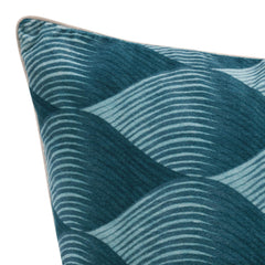 CA Scala Sea Glass Blue 22x22 Throw Pillow (Set of 2) - Ornate Home