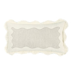 CA Tollo Natural/Ivory Multiple Sizes Throw Pillow - Ornate Home