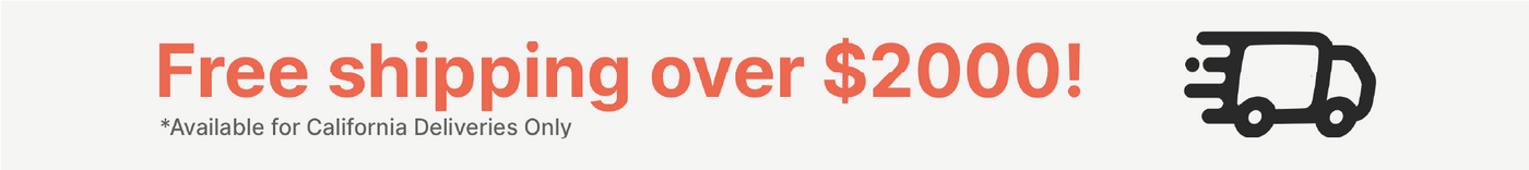 CA Free Shipping Notice Mobile Banner - Ornate Home