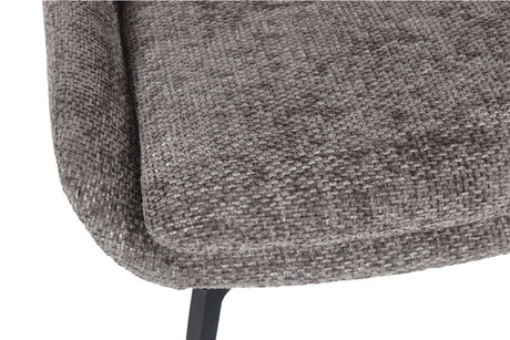 CEO 180 Degree Return Swivel Upholstered Dining Chair in Oyster (Set of 2) - Ornate Home