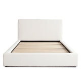 Cloud Ivory Boucle Bed - Ornate Home