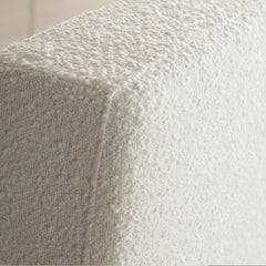 Cloud Ivory Boucle Bed - Ornate Home