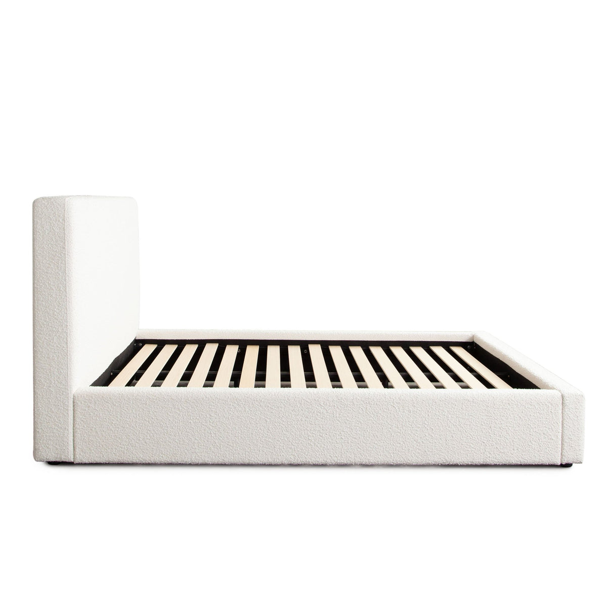 Cloud Ivory Boucle Bed - Ornate Home
