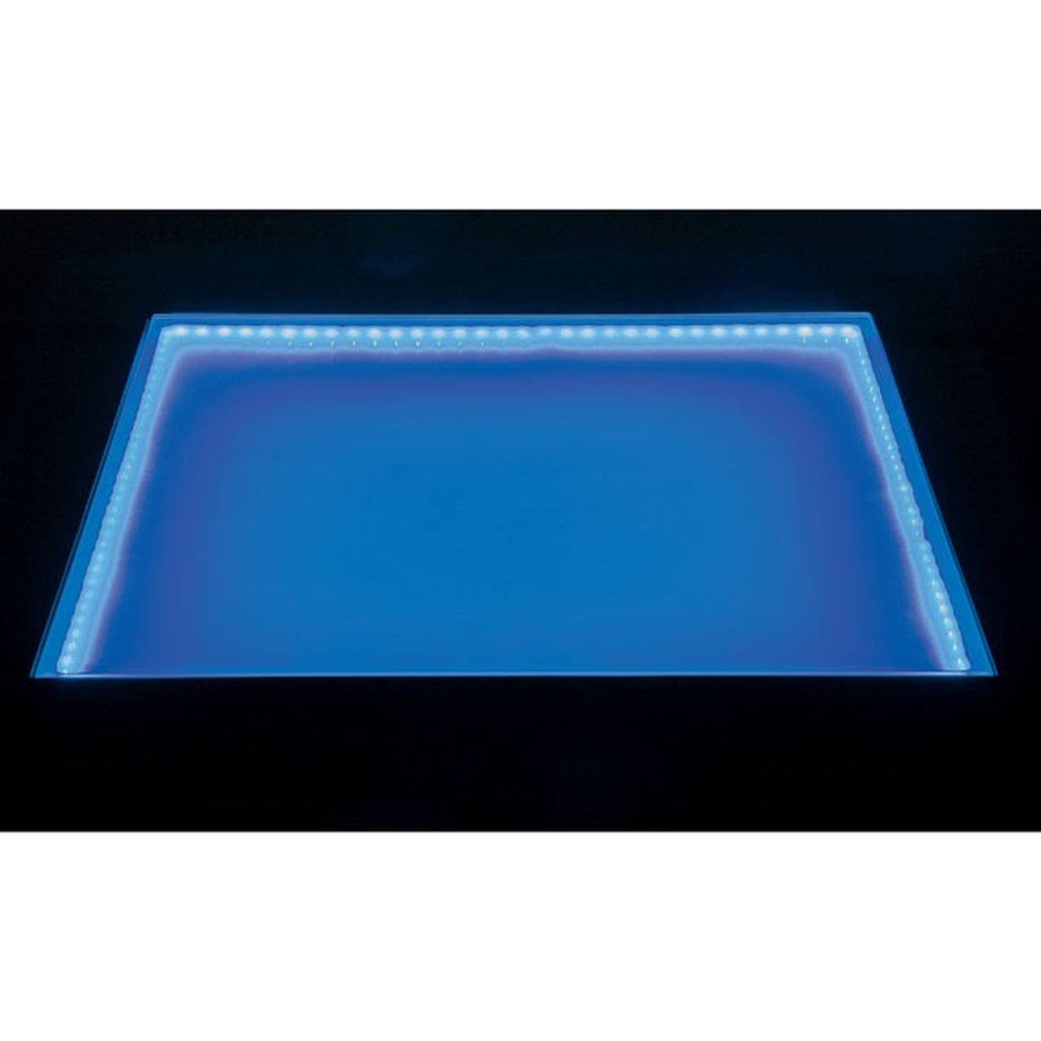 Luminar Black 7 Pc Counter Ht Table Set