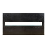 Luminar Black 7 Pc Dining Table Set