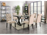 Alfred Ivory 7 Pc. Dining Room Set - Ornate Home