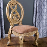 Tuscany Antique White/Beige Side Chair (Set of 2)