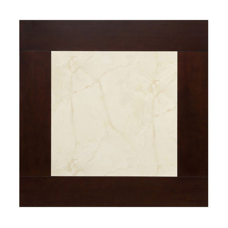 Brent Dark Cherry/Ivory 7 Pc Counter Ht Table Set