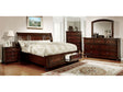 Northville Dark Cherry 5 Pc. Queen Bedroom Set w/ Chest - Ornate Home