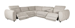 Zander Taupe Power Sectional - Ornate Home