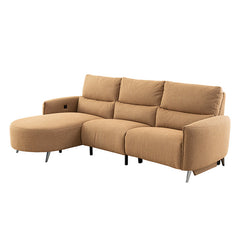 Galten Brown Right-Facing Power Sectional - Ornate Home