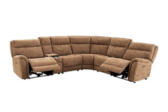Mattheus Cypress Brown Power Sectional - Ornate Home