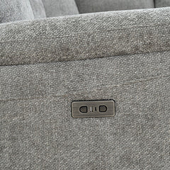 Mattheus Gray Power Sectional - Ornate Home