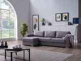 Cooper Sectional Grey - Ornate Home