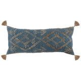 CP Farm Blue/Natural 16x36 Throw Pillow (Set of 2) - Ornate Home