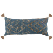 CP Farm Blue/Natural 16x36 Throw Pillow (Set of 2) - Ornate Home