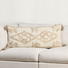 CP Farm Ivory/Natural 16x36 Throw Pillow (Set of 2) - Ornate Home