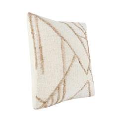 CP Sintra Ivory/Natural 22x22 Throw Pillow (Set of 2) - Ornate Home