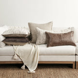 CP Tavira Natural Multiple Sizes Throw Pillow (Set of 2) - Ornate Home